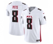 Men's Atlanta Falcons #8 Kyle Pitts White 2023 F.U.S.E. Vapor Untouchable Limited Stitched Football Jersey