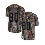 Men's Atlanta Falcons #80 Luke Stocker Limited Camo Rush Realtree Football Jersey