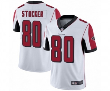 Men's Atlanta Falcons #80 Luke Stocker White Vapor Untouchable Limited Player Football Jersey