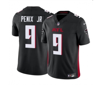 Men's Atlanta Falcons #9 Michael Penix Jr Black 2024 Draft F.U.S.E. Vapor Untouchable Limited Football Stitched Jersey