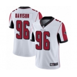 Men's Atlanta Falcons #96 Tyeler Davison White Vapor Untouchable Limited Player Football Jersey