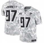 Men's Atlanta Falcons #97 Grady Jarrett 2024 F.U.S.E. Arctic Camo Salute to Service Limited Football Stitched Jersey