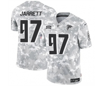 Men's Atlanta Falcons #97 Grady Jarrett 2024 F.U.S.E. Arctic Camo Salute to Service Limited Football Stitched Jersey