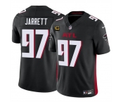 Men's Atlanta Falcons #97 Grady Jarrett Black 2024 F.U.S.E With 4-Star C Patch Vapor Untouchable Limited Stitched Football Jersey