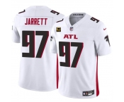 Men's Atlanta Falcons #97 Grady Jarrett White 2024 F.U.S.E With 4-Star C Patch Vapor Untouchable Limited Football Stitched Jersey