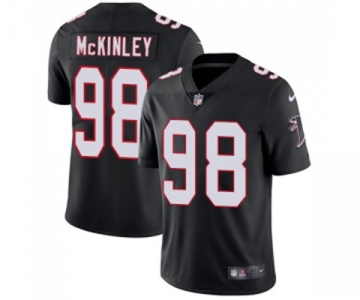 Men's Atlanta Falcons #98 Takkarist McKinley Black Alternate Vapor Untouchable Limited Player Football Jersey