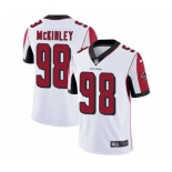 Men's Atlanta Falcons #98 Takkarist McKinley White Vapor Untouchable Limited Player Football Jersey