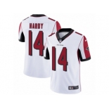 Men's Nike Atlanta Falcons #14 Justin Hardy Vapor Untouchable Limited White NFL Jersey