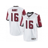 Men's Nike Atlanta Falcons #16 Justin Hardy Limited White NFL Jersey