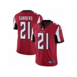 Men's Nike Atlanta Falcons #21 Deion Sanders Vapor Untouchable Limited Red Team Color NFL Jersey