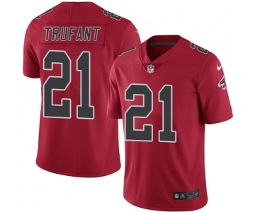 Men's Nike Atlanta Falcons #21 Desmond Trufant Elite Red Rush Vapor Untouchable NFL Jersey