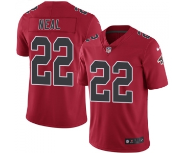 Men's Nike Atlanta Falcons #22 Keanu Neal Limited Red Rush Vapor Untouchable NFL Jersey