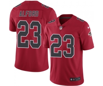 Men's Nike Atlanta Falcons #23 Robert Alford Elite Red Rush Vapor Untouchable NFL Jersey