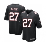 Men's Nike Atlanta Falcons #27 Damontae Kazee Game Black Alternate NFL Jersey