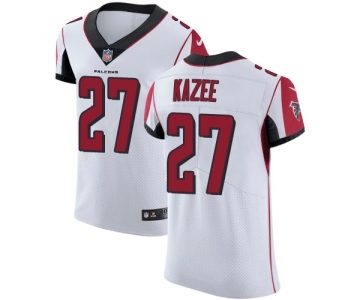 Men's Nike Atlanta Falcons #27 Damontae Kazee White Vapor Untouchable Elite Player NFL Jersey