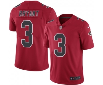 Men's Nike Atlanta Falcons #3 Matt Bryant Elite Red Rush Vapor Untouchable NFL Jersey