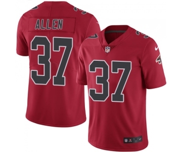 Men's Nike Atlanta Falcons #37 Ricardo Allen Elite Red Rush Vapor Untouchable NFL Jersey