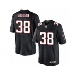 Men's Nike Atlanta Falcons #38 Dashon Goldson Limited Black Alternate NFL Jersey