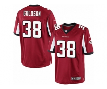 Men's Nike Atlanta Falcons #38 Dashon Goldson Limited Red Team Color NFL Jersey