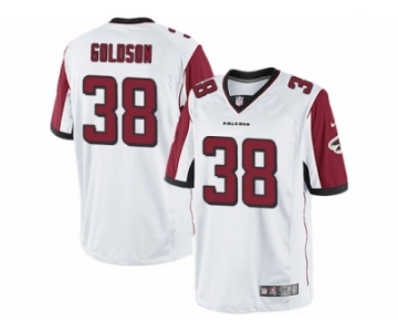 Men's Nike Atlanta Falcons #38 Dashon Goldson Limited White NFL Jersey