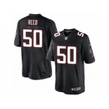 Men's Nike Atlanta Falcons #50 Brooks Reed Limited Black Alternate NFL Jersey