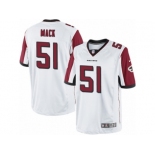 Men's Nike Atlanta Falcons #51 Alex Mack Limited White NFL Jersey