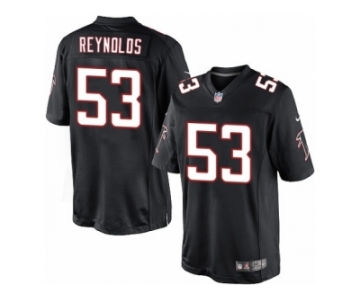 Men's Nike Atlanta Falcons #53 LaRoy Reynolds Limited Black Alternate NFL Jersey