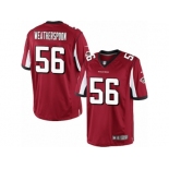 Men's Nike Atlanta Falcons #56 Sean Weatherspoon Limited Red Team Color NFL Jersey