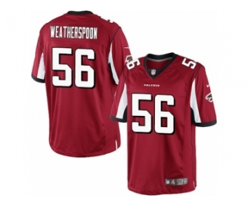 Men's Nike Atlanta Falcons #56 Sean Weatherspoon Limited Red Team Color NFL Jersey