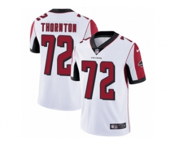 Men's Nike Atlanta Falcons #72 Hugh Thornton Vapor Untouchable Limited White NFL Jersey