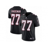 Men's Nike Atlanta Falcons #77 Ra'Shede Hageman Vapor Untouchable Limited Black Alternate NFL Jersey