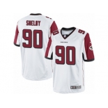 Men's Nike Atlanta Falcons #90 Derrick Shelby Limited White NFL Jersey