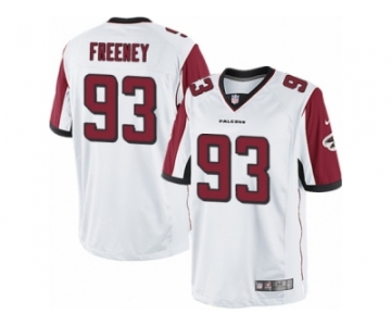 Men's Nike Atlanta Falcons #93 Dwight Freeney Limited White NFL Jersey