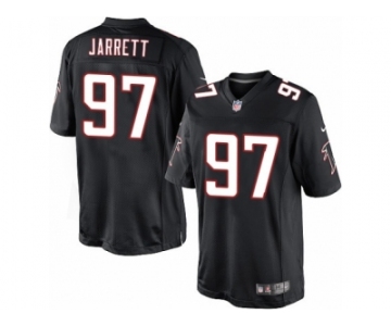 Men's Nike Atlanta Falcons #97 Grady Jarrett Limited Black Alternate NFL Jersey