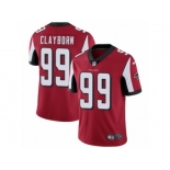 Men's Nike Atlanta Falcons #99 Adrian Clayborn Vapor Untouchable Limited Red Team Color NFL Jersey