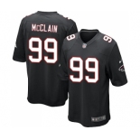 Men's Nike Atlanta Falcons #99 Terrell McClain Game Black Alternate NFL Jersey