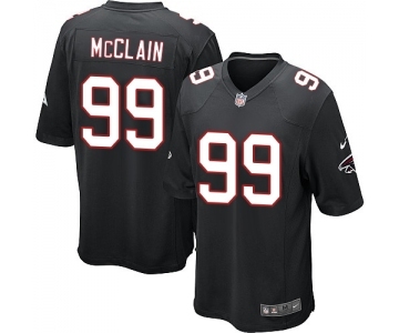 Men's Nike Atlanta Falcons #99 Terrell McClain Game Black Alternate NFL Jersey