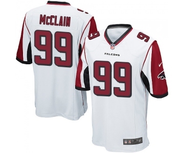 Men's Nike Atlanta Falcons #99 Terrell McClain Game White NFL Jersey