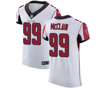 Men's Nike Atlanta Falcons #99 Terrell McClain White Vapor Untouchable Elite Player NFL Jersey