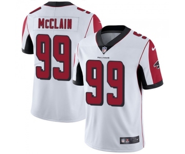 Men's Nike Atlanta Falcons #99 Terrell McClain White Vapor Untouchable Limited Player NFL Jersey