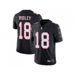 Nike Atlanta Falcons #18 Calvin Ridley Black Alternate Men Stitched NFL Vapor Untouchable Limited Jersey