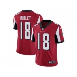 Nike Atlanta Falcons #18 Calvin Ridley Red Team Color Men Stitched NFL Vapor Untouchable Limited Jersey