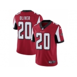 Nike Atlanta Falcons #20 Isaiah Oliver Red Team Color Men Stitched NFL Vapor Untouchable Limited Jersey