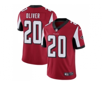 Nike Atlanta Falcons #20 Isaiah Oliver Red Team Color Men Stitched NFL Vapor Untouchable Limited Jersey