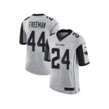 Nike Atlanta Falcons #24 Devonta Freeman Gray Men's Stitched NFL Limited Gridiron Gray II Jersey