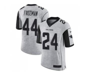 Nike Atlanta Falcons #24 Devonta Freeman Gray Men's Stitched NFL Limited Gridiron Gray II Jersey