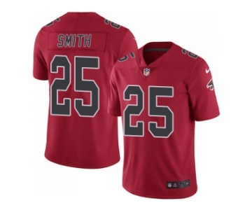 Nike Atlanta Falcons #25 Ito Smith Red Men Stitched NFL Limited Rush Jersey