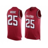 Nike Atlanta Falcons #25 William Moore Red Team Color Men's Stitched NFL Limited Tank Top Jersey