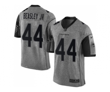 Nike Atlanta Falcons #44 Vic Beasley Jr Gray Men's Stitched NFL Limited Gridiron Gray Jersey