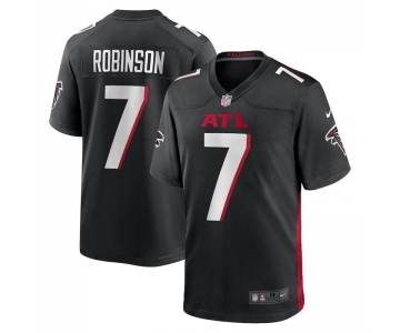 Nike Atlanta Falcons #7 Bijan Robinson Black 2023 NFL Draft Vapor Limited Jersey